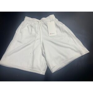 Lululemon NEW Relaxed-Fit Mesh Training Short 8" White‎ Size 2 MSRP $88